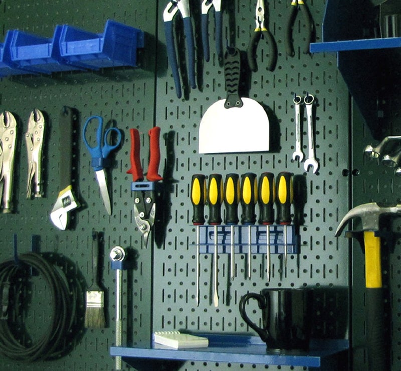 Wall Control Green Metal Pegboard by Wall Control - 2 Pack - Image 2